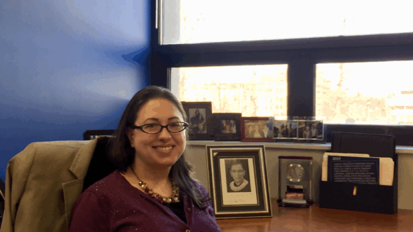 Kaley Lentini, legislative counsel for ACLU of Connecticut / ACLU-CT, in Hartford office
