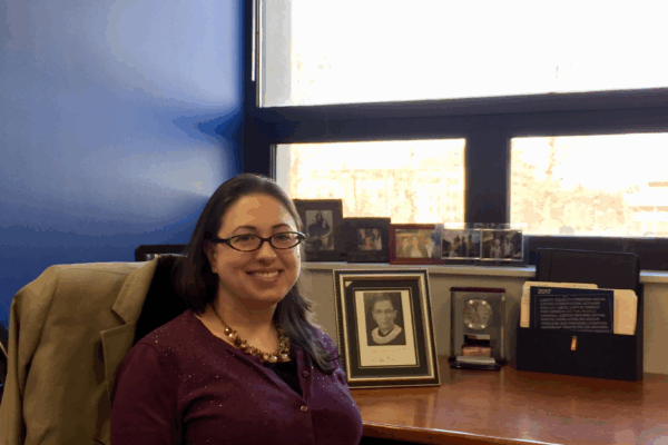 Kaley Lentini, legislative counsel for ACLU of Connecticut / ACLU-CT, in Hartford office