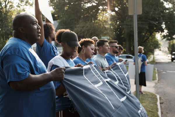 ACLU Smart Justice rally West Hartford let us live let us work people not prisons end mass incarceration in Connecticut