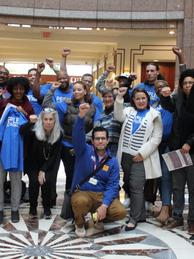 ACLU-CT Smart Justice and friends at the Criminal Justice Commission meeting