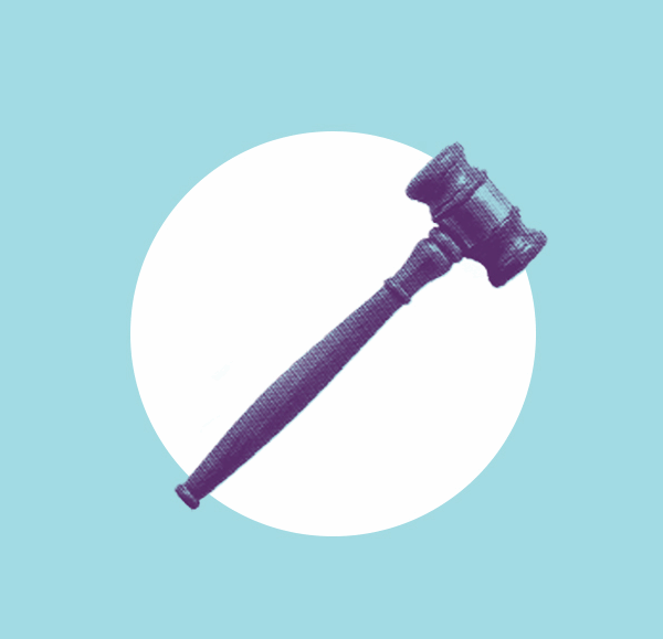 Wooden gavel