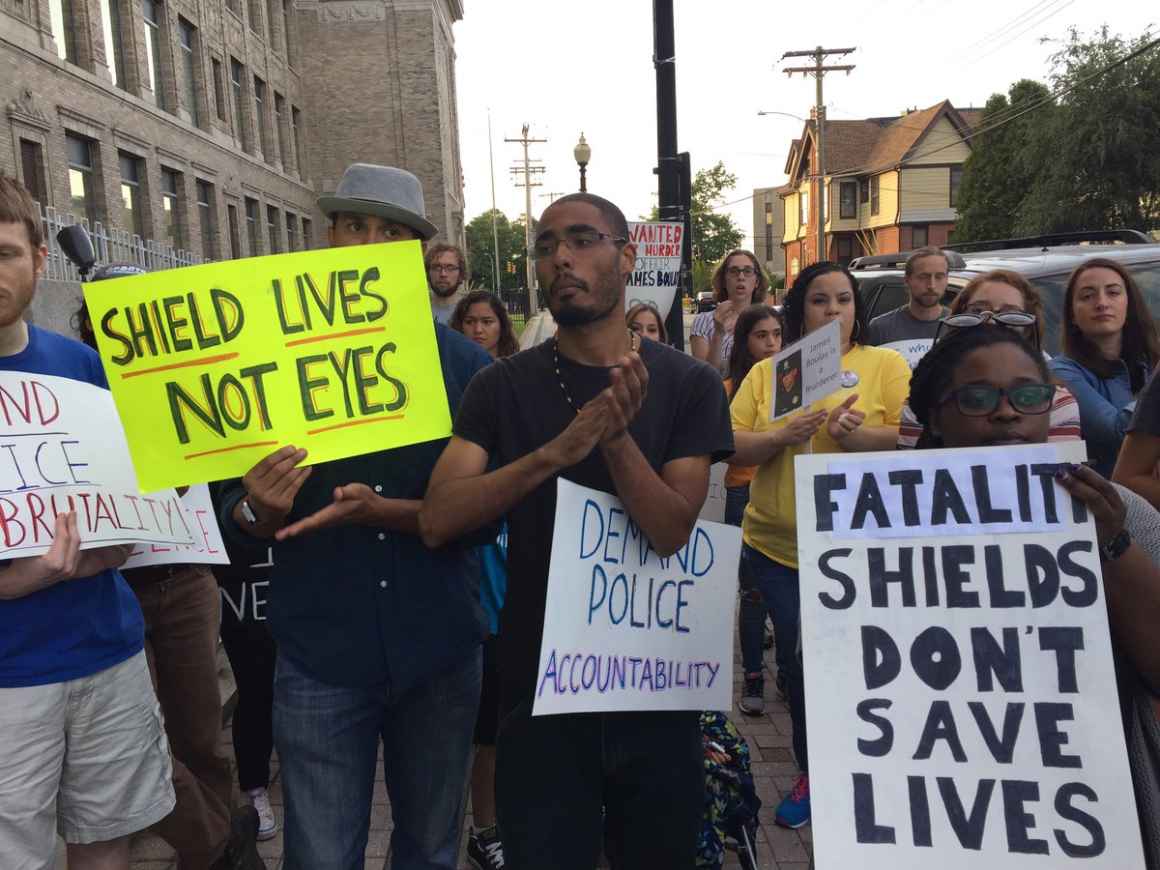 Protesters in Bridgeport demand police accountability after fatal shooting by Bridgeport police