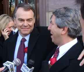 Advocates celebrate after LGBT marriage equality ruling in Connecticut ACLU case 2008