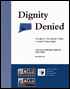 Cover of ACLU of Connecticut 2008 Report, Dignity Denied, Looking at School to Prison Pipeline in New Haven