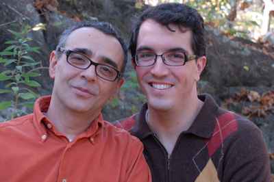 Photo of Jason Smith and Settimio Pisu, gay couple barred from using H&R Block TaxCut Online tax service