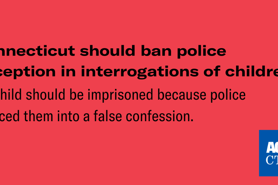 No child should be in prison because police lied to them | ACLU of ...