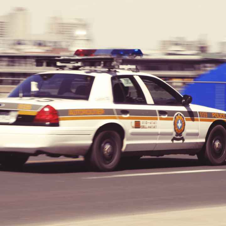 Life of Pix photo police car